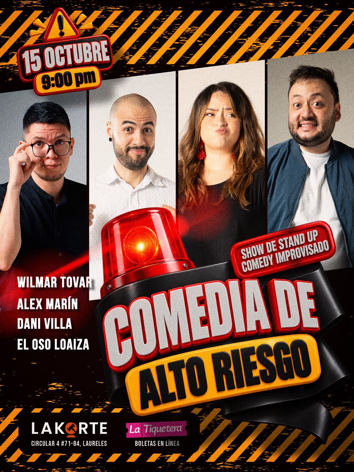 Comedia de Alto Riesgo